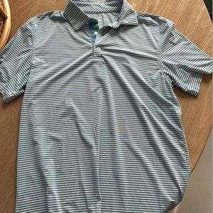 Southern Tide Men's Polo Striped size Medium